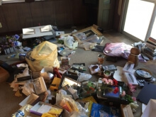 ゴミ屋敷の片づけ