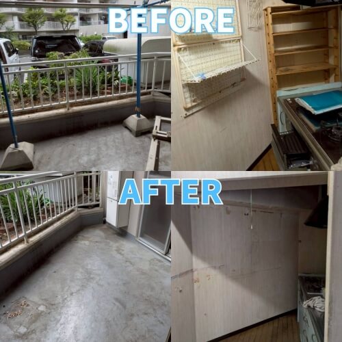 宇治市大久保町-不用品回収の現場写真