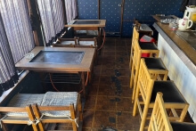 大阪市内の飲食店テナント撤去前の店内状況